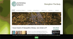 Desktop Screenshot of dowsingspirits.co.uk